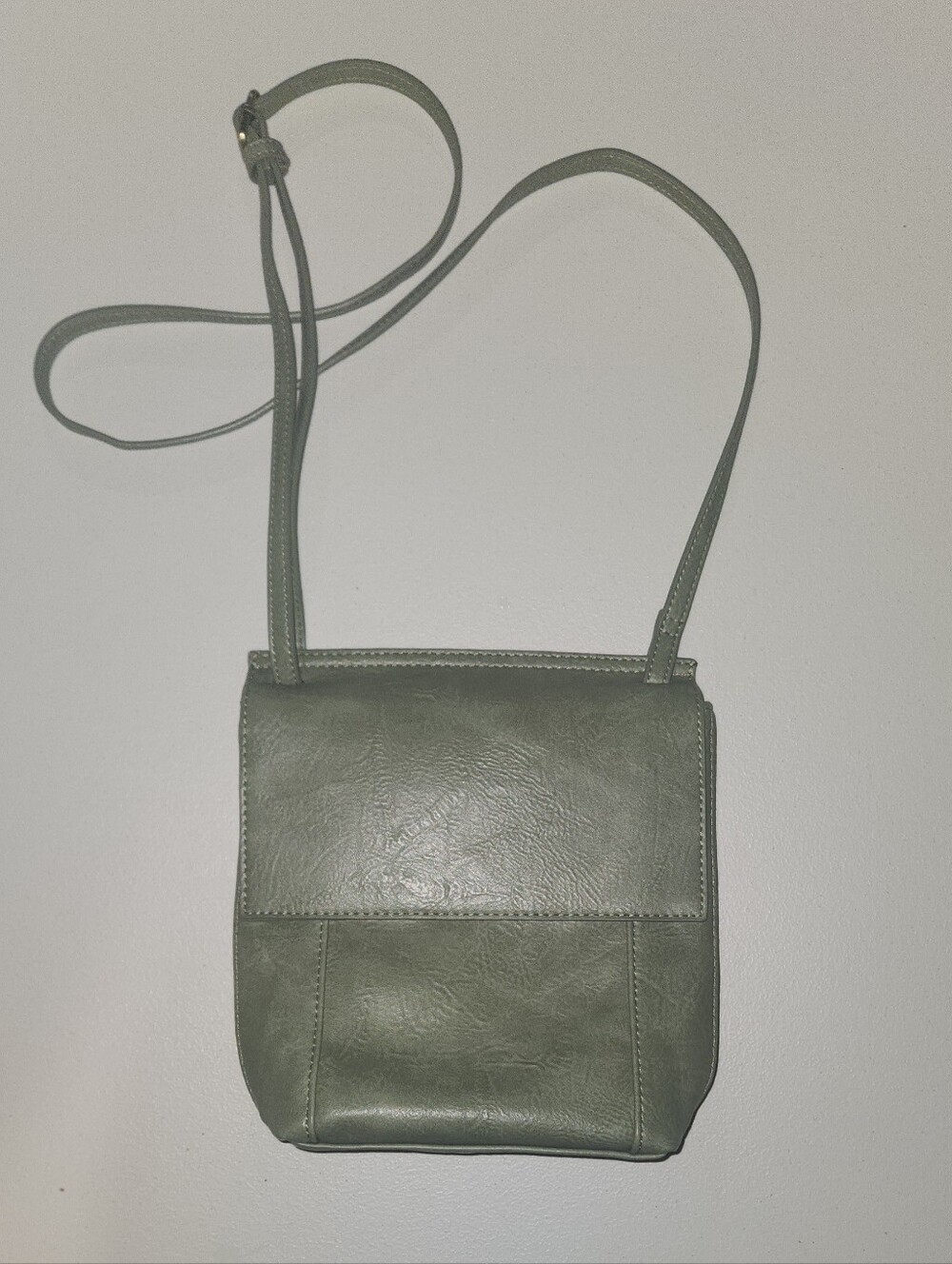 Joy Susan JENSY FRONT FLAP CROSSBODY BAG EUCALYPTUS